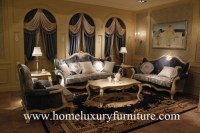 Cadre en bois du sofa FF1012 de tissu de conception de sofa de salon de meubles antique...