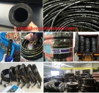 Tuyau hydraulique en caoutchouc fil renforcé