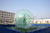 Inflatable floating water zorb ball, inflatable pool toys for water sports