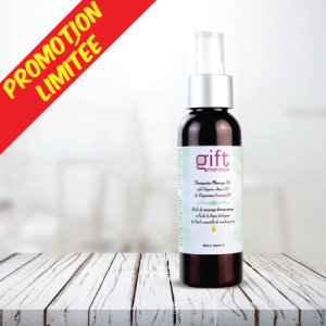 Huile de massage à l'huile essentielle de menthe pouliot