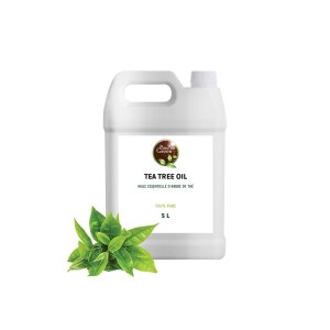 Huile d'arbre à thé pure de 5L - Offre exclusive pour professionnels !