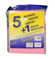 Huishoud-doekjes-lavettes
