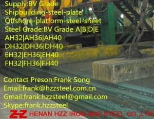 Offer:BV AH36,BV DH36,BV EH36,BV FH36,Shipbuilding-Steel-Plate,Offshore-Steel-Sheets