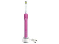 Brosse à dents électrique Oral-B Pro 700 3D WHITE - Rose/Blanc