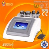 IHRU+6 multipolar rf ultrasound cavitation laser body and facial slimming beauty machine