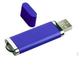 Compact plastic USB flash drive