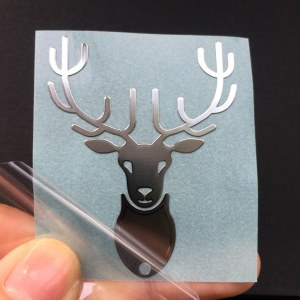 Cheap custom wall home decoration label and sticker