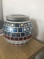 Decorative jar-solar jar-sun jar for night