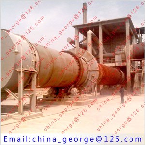 Large capacity hot sale chromium rotary kiln sold to Kagan