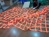 High quality webbing cargo net lifting net cargo holding cargo secure cargo control acc...