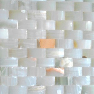 Fabrication mosaïque de marbre