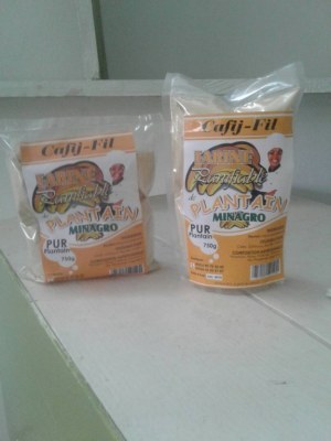 Farines d'igname, de manioc, de banane plantain, de patate