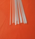 Hard transparent plastic tube