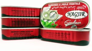 Conserve de la sardine
