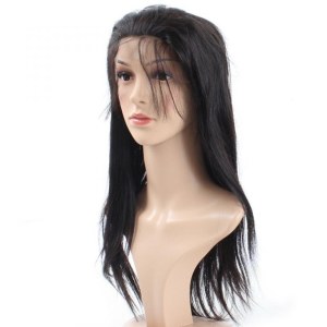 Malaysian Virgin Straight Human Hair Full Lace Wig 1pc/Lot