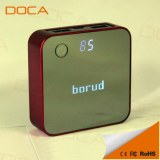 8400mAh 2 USB output port outdoor LCD display battery charger power bank with for table...