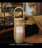 Lantern Type and Home Decoration handmade bamboo candle holders