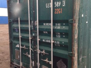 Vente de Conteneur de 20 pieds coupe-vent/étanche