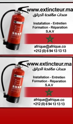 Incendie Maroc Extincteurs Rabat