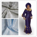 High Quality 100% Cotton Fabric Jacquard Damask Shadda Bazin Riche Guinea Brocade Afric...
