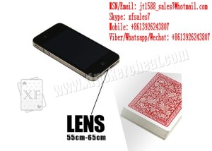XF Poker triche iPhone 4 caméra de téléphone mobile pour le poker prédicteur / iPhone...