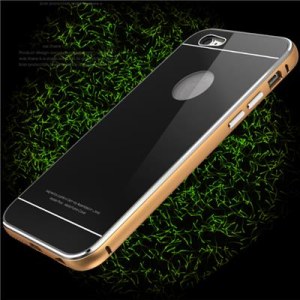 Housse de protection en verre tempéré Iphone 6 S Plus en aluminium