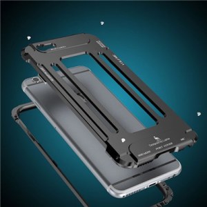 Iphone 6 S Plus Armure vis en aluminium étui pour téléphone