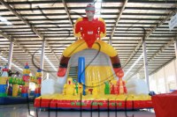 Large Dreamland water and dry slide jumpers Inflatable Pool Water Slide for sale