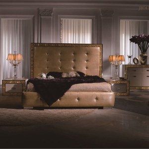 2014 luxury & Best selling crystal bed, oxhide leather bed, JB14-11 from china supplier...