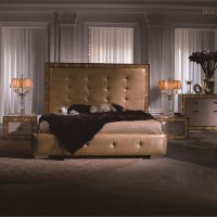 2014 luxury & Best selling crystal bed, oxhide leather bed, JB14-11 from china supplier...