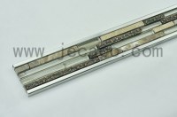 SUS with mixed mosaic decor trim,tile trim,border