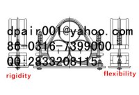 JGPH-1F rubber pad flexibility cable clamp