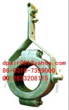 Strength member clamp for fiber optic cable