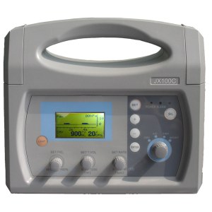 Portable ventilator JX100C used for ambulance