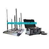 300W 4-8bands High Power Drone Jammer Jammer up to 1500m