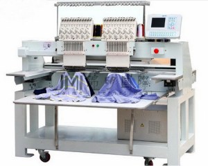 Maquina de bordador con 2 cabezas, CE Certificado