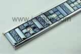 SUS with electroplated glass decor trim,tile trim,border