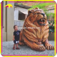 KANO4028 Theme Park Lifelike Decorative Fibreglass Animal Statue