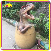 KANO4044 Theme Park Decorative Animated Dinosaur Dustbin