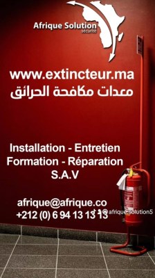 Prix Extincteur d'incendie 6 kg Maroc