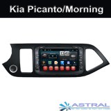 Radio Android Quad Core Car GPS lecteur DVD pour voiture Kia Picanto / Matin Lecteur mu...