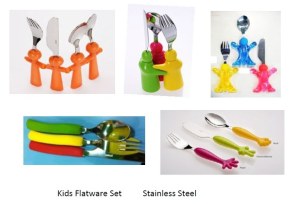Sell kids flatware set, kids cutlery, baby flatware