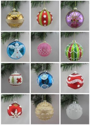 Christmas Glass Ball/Bauble/Ornament for Holiday