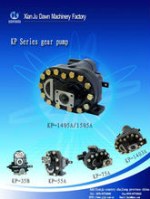 Vider pompe à engrenages de camions et de levage