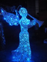 New Design Artificial Metal Christmas Angels