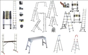 Aluminium Ladder/Telescopic Ladder/Step Ladder/Muti-Purpose Ladder/Platform