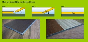 Lame parquet PVC clipsable emboitable gamme pro U4P3