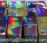 Les étiquettes de bouteille Γarc­en­ciel effet laser dans la décoration de haut grade
