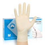 Gants jetables en latex sans poudre