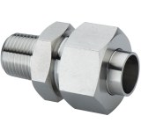 Stainless steel thread union pipe fitting